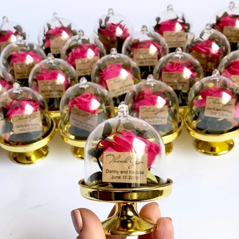 Wedding/Event Supply Store - 24 Buah Kotak Permen Plastik Mini