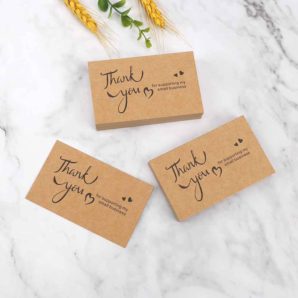 50 Buah Kartu Terima Kasih Ker - Wedding/Event Supply Store ulasan dan harga