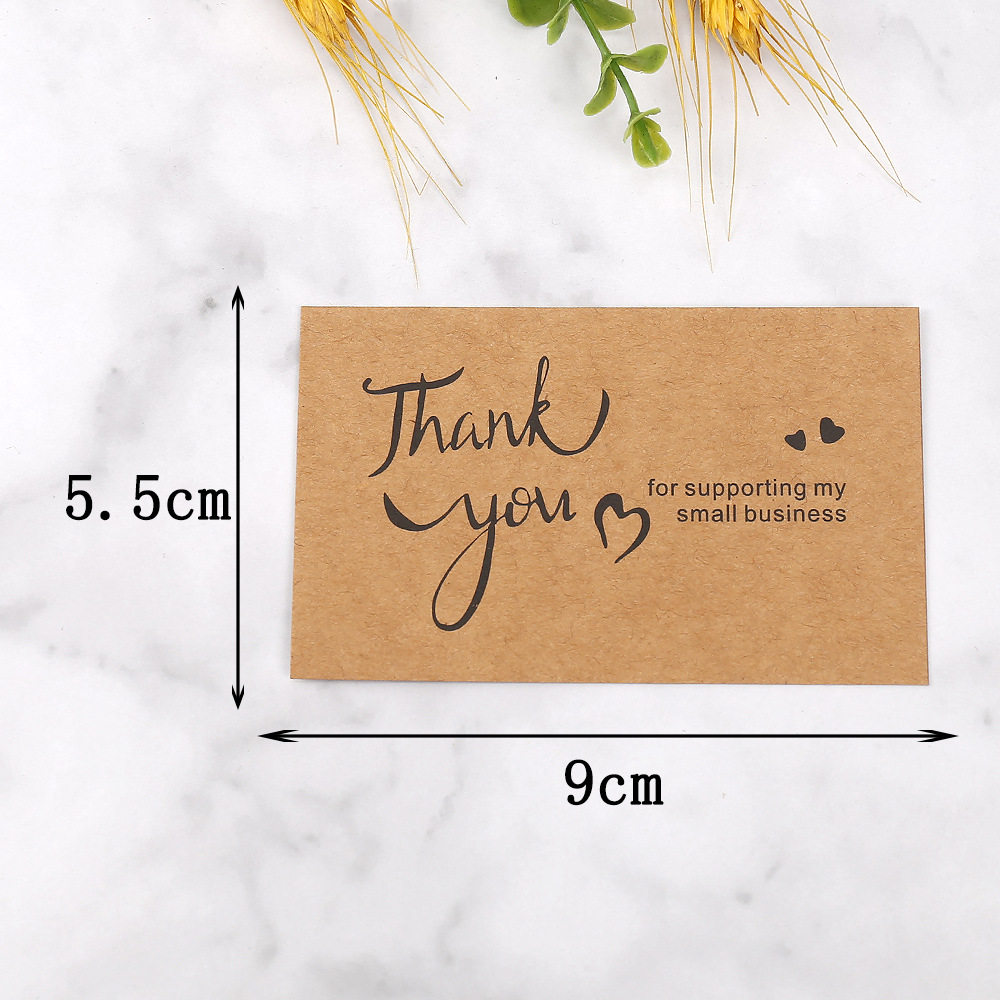 50 Buah Kartu Terima Kasih Ker - Wedding/Event Supply Store ulasan dan harga