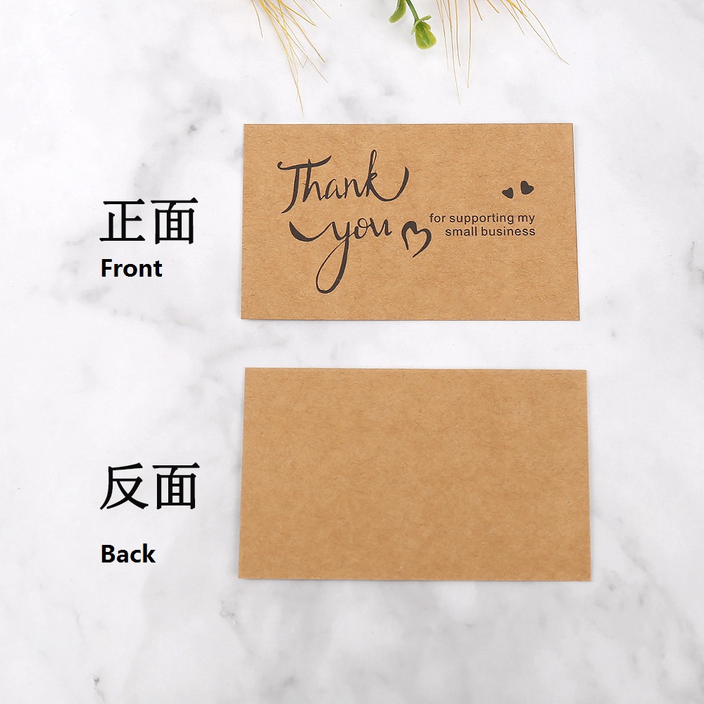 50 Buah Kartu Terima Kasih Ker - Wedding/Event Supply Store ulasan dan harga