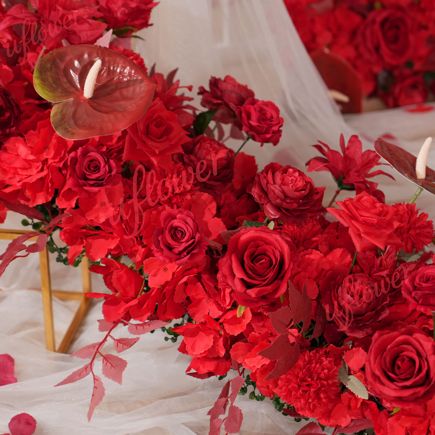 Dekorasi Lengkung Pernikahan U - Wedding Arch Flower ulasan dan harga