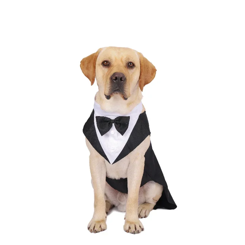 Pakaian Anjing Peliharaan Keme - Suitsupply Wedding Tuxedo ulasan dan harga
