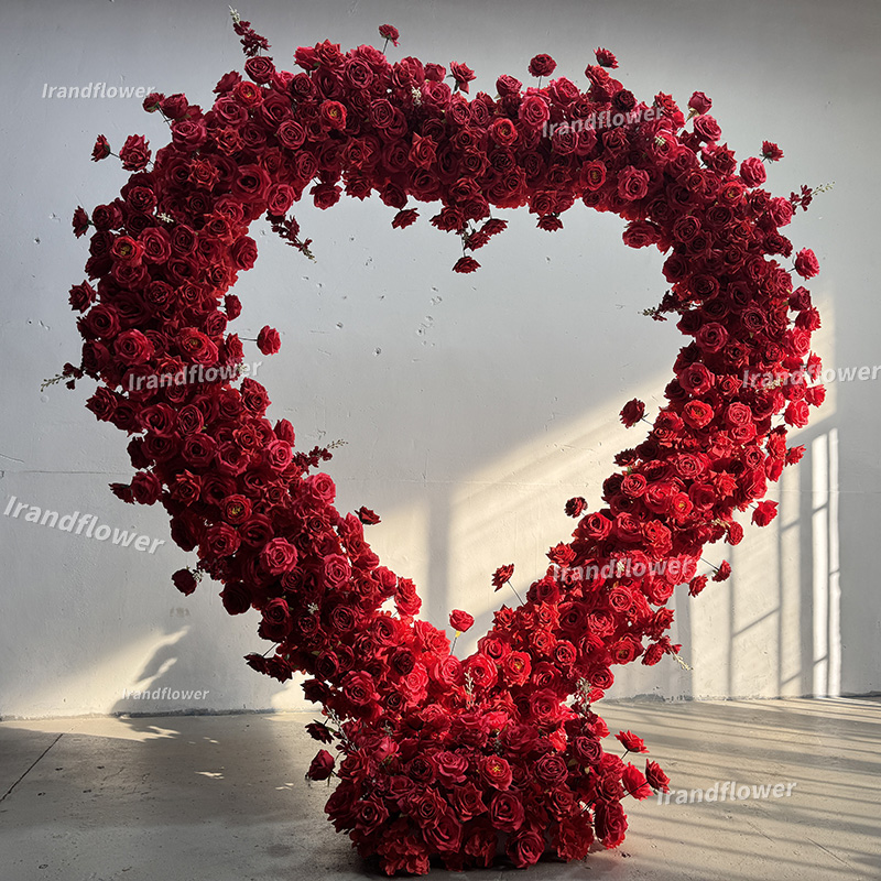 Bunga Buatan Berbentuk Lengkun - Wedding Arch Flower ulasan dan harga