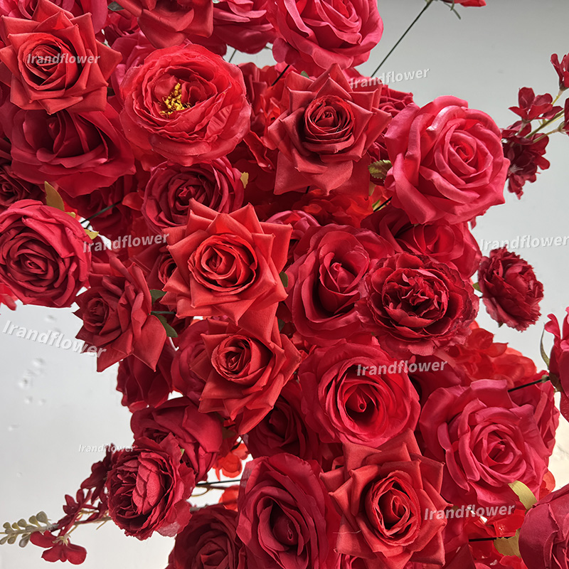 Bunga Buatan Berbentuk Lengkun - Wedding Arch Flower ulasan dan harga