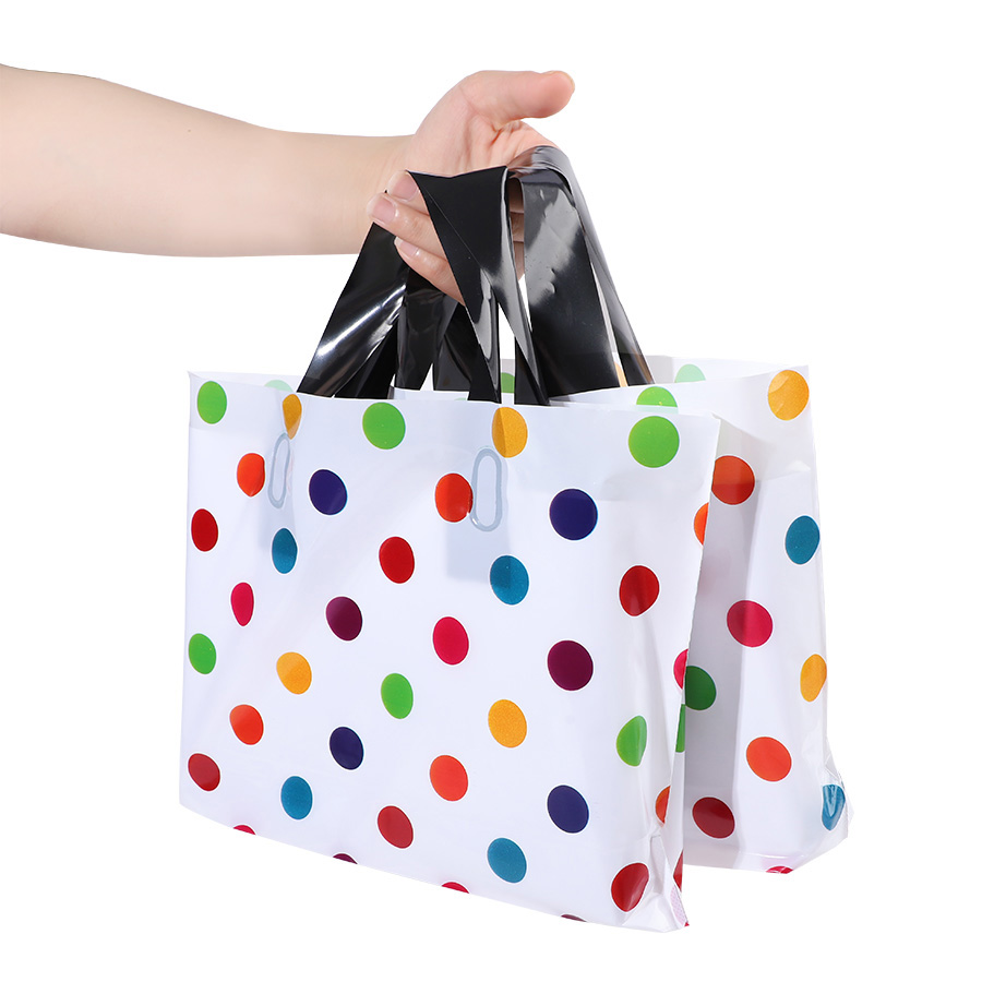 18Pcs Tas Tote Polka Dot Tebal - Wedding/Event Supply Store ulasan dan harga