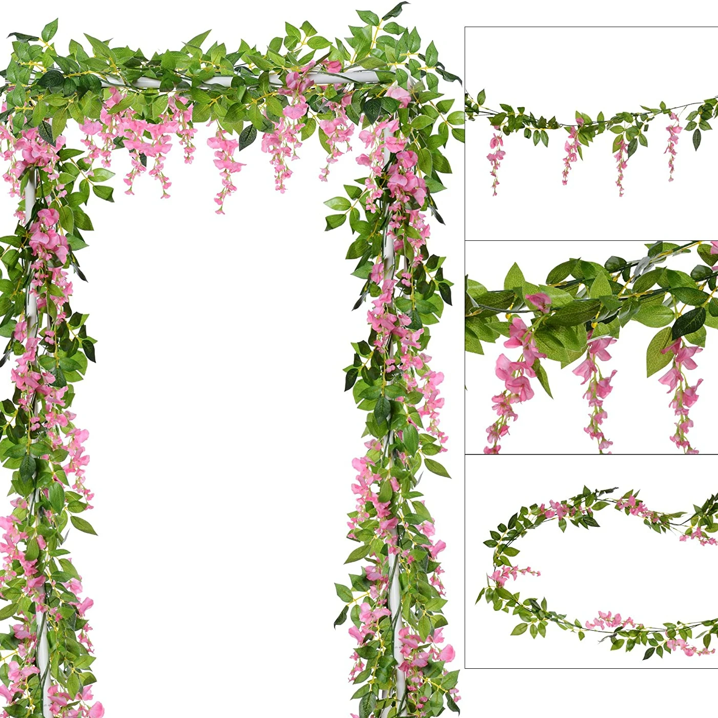 Bunga Buatan 1.8M Bunga Gantun - Wedding Arch Flower ulasan dan harga